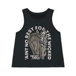 Load image into Gallery viewer, &quot;No Rest&quot; Ladies Crop Tank

